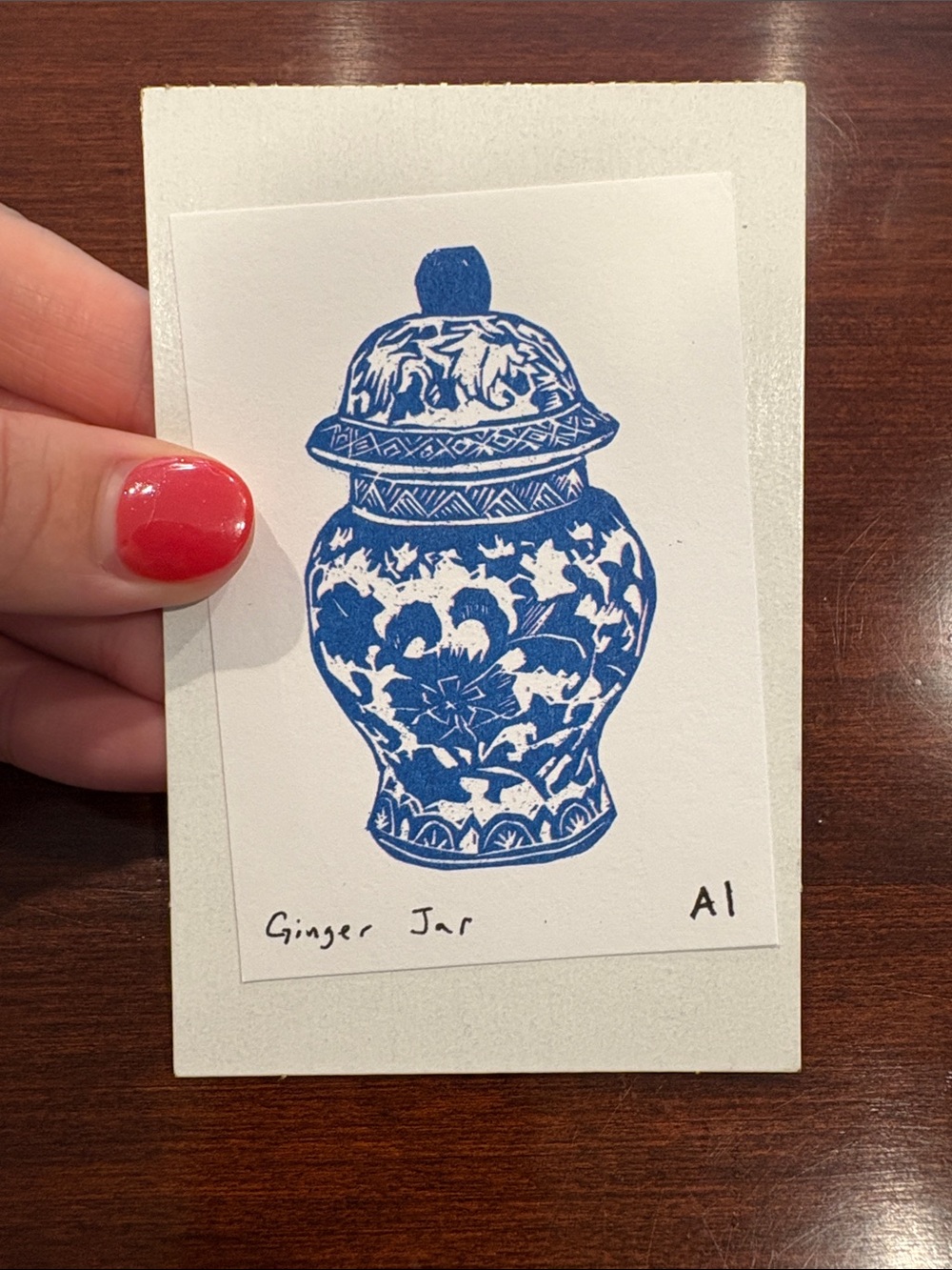 Anastasia inciardi mini print - Ginger Jar